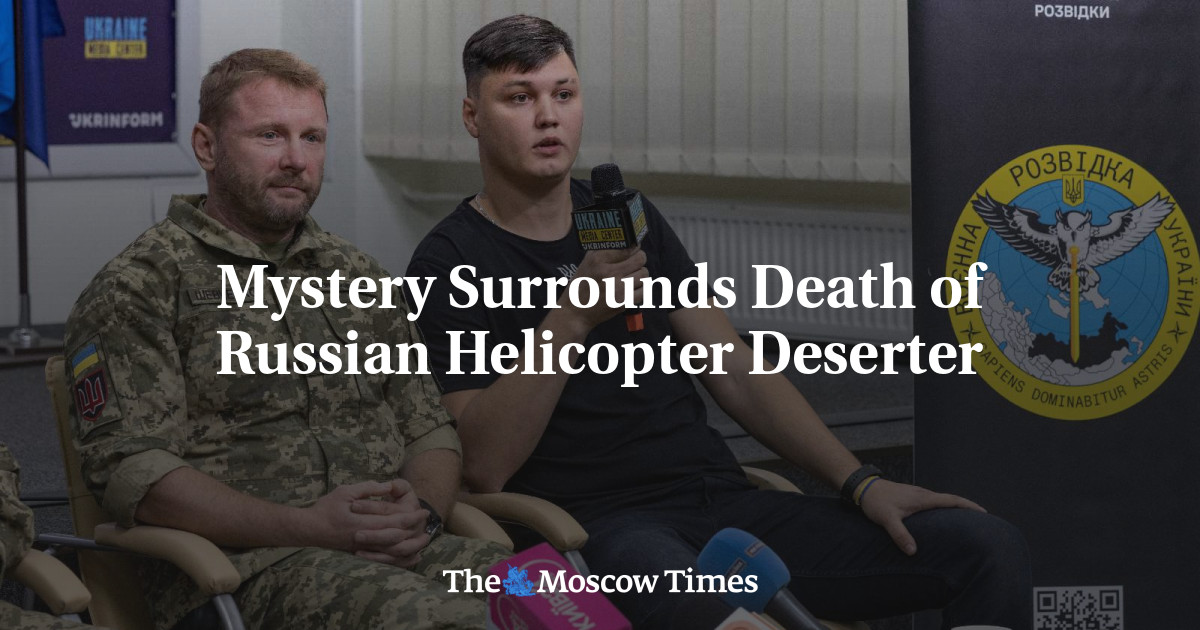 Mystery Surrounds Death Of Russian Helicopter Deserter - The Moscow Times