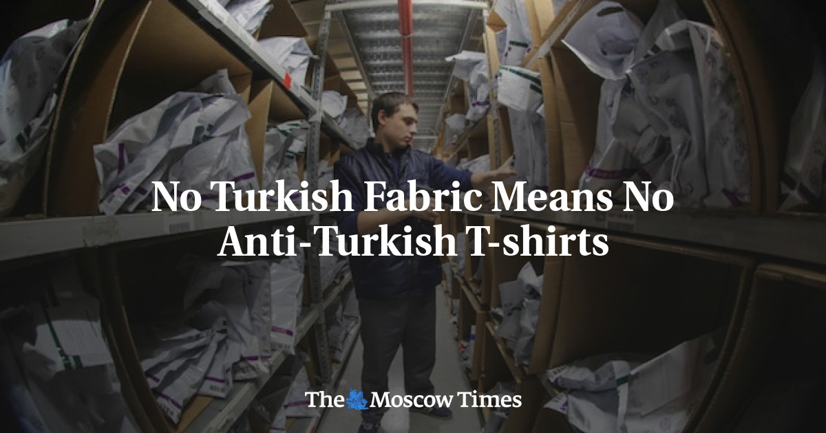 Tidak Ada Kain Turki Berarti Tidak Ada T-shirt Anti-Turki