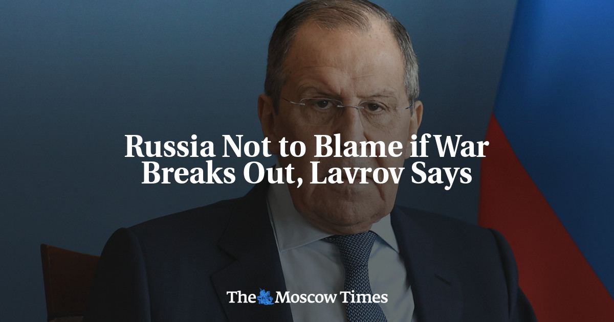 Rusia tidak boleh disalahkan jika pecah perang, kata Lavrov