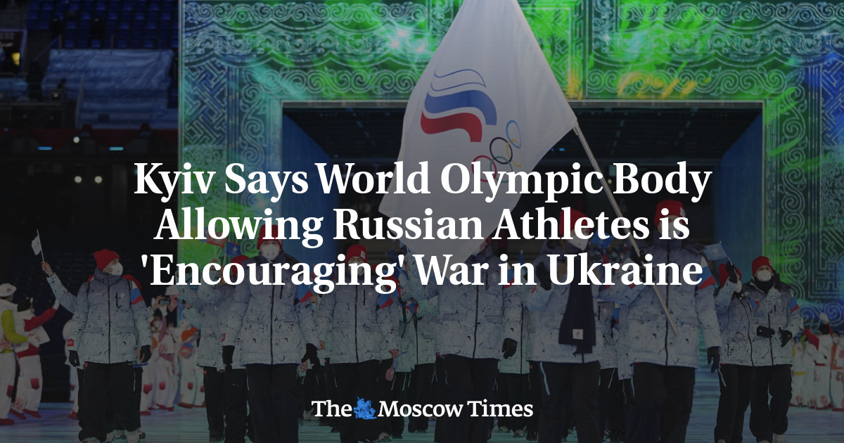 В Киеве считают, что разрешение Международного олимпийского комитета для российских спортсменов «поощряет» войну на Украине