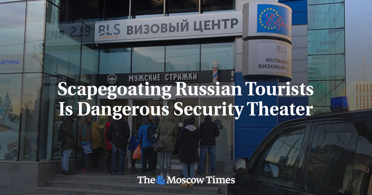 Why EU Visa Bans on Russian Tourists Won't Stop Sabotage