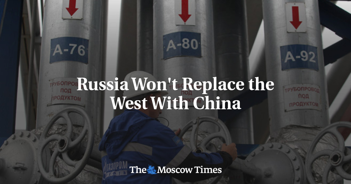 Rusia tidak akan menggantikan Barat dengan China