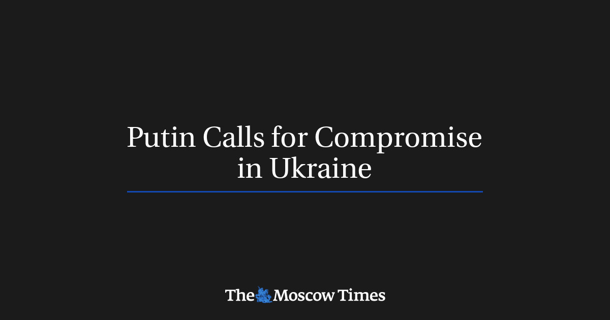 Putin menyerukan kompromi di Ukraina