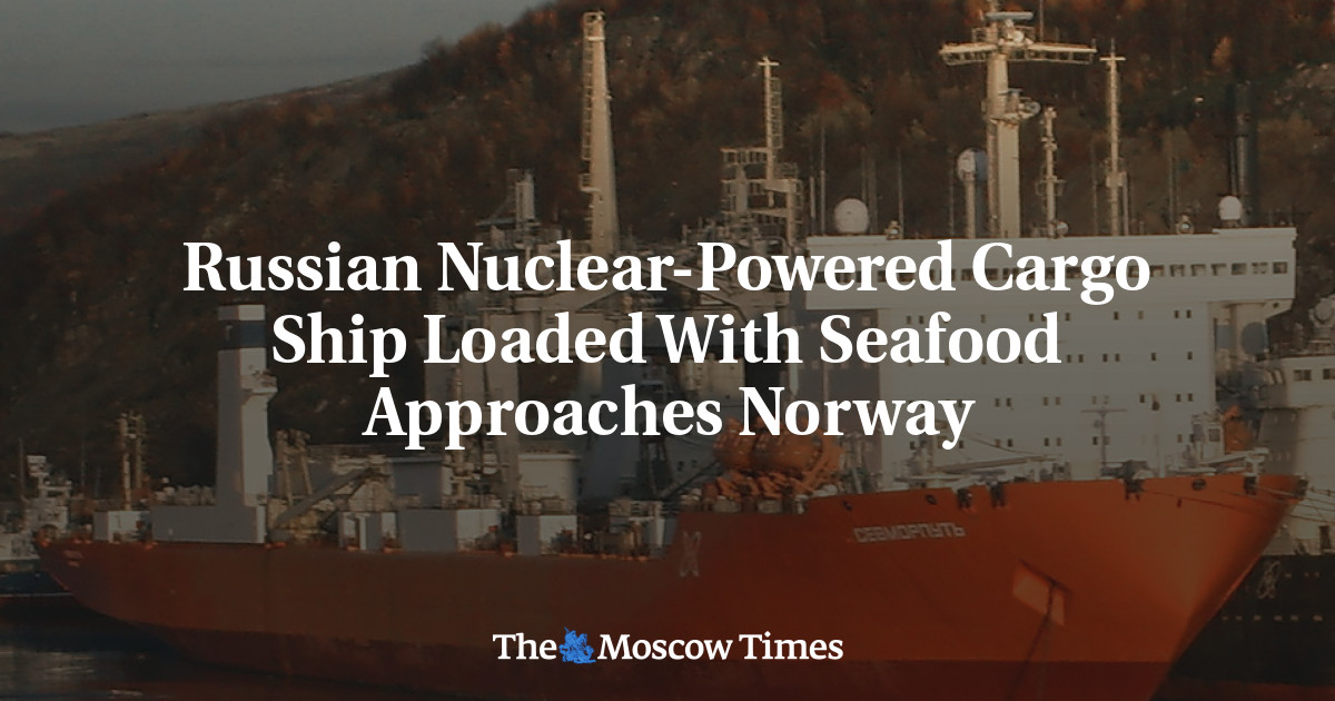 Russian Nuclear-Powered Cargo Ship Loaded With Seafood Approaches ...