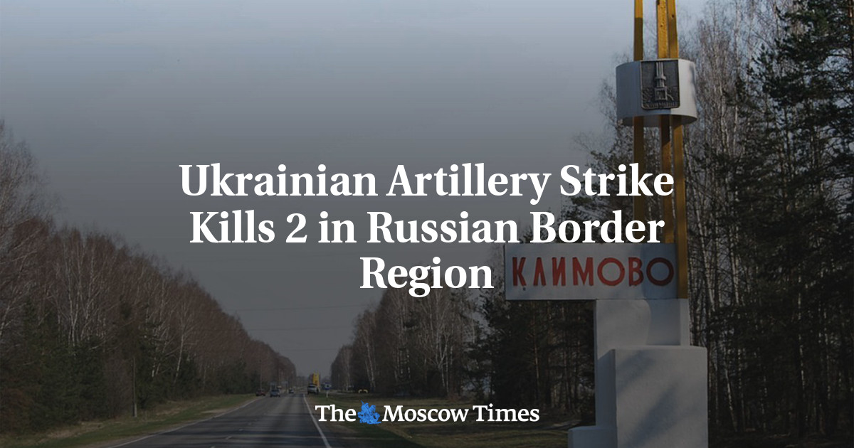 Ukrainian Artillery Strike Kills 2 in Russian Border Region - Vimarsana News