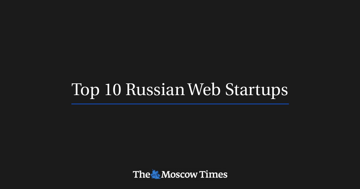 Top 10 Russian Web Startups