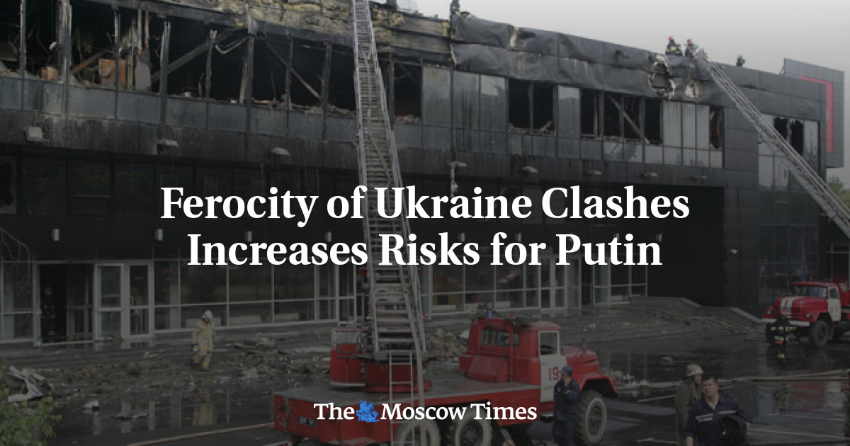 Kebrutalan bentrokan di Ukraina menimbulkan risiko bagi Putin