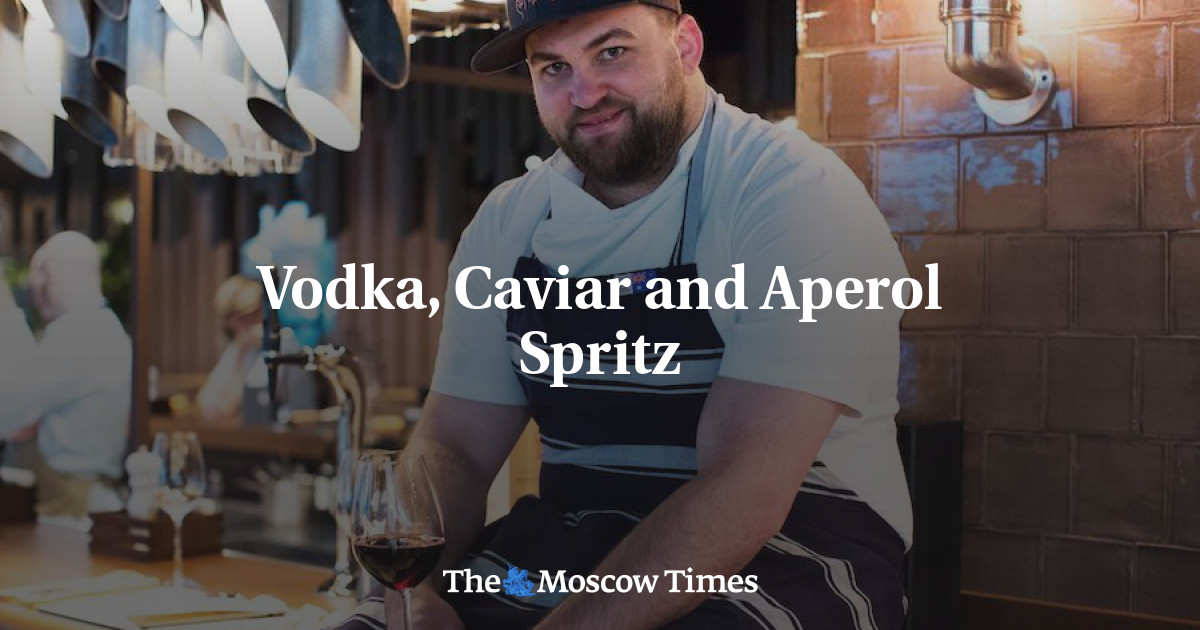 Vodka, Kaviar dan Aperol Spritz