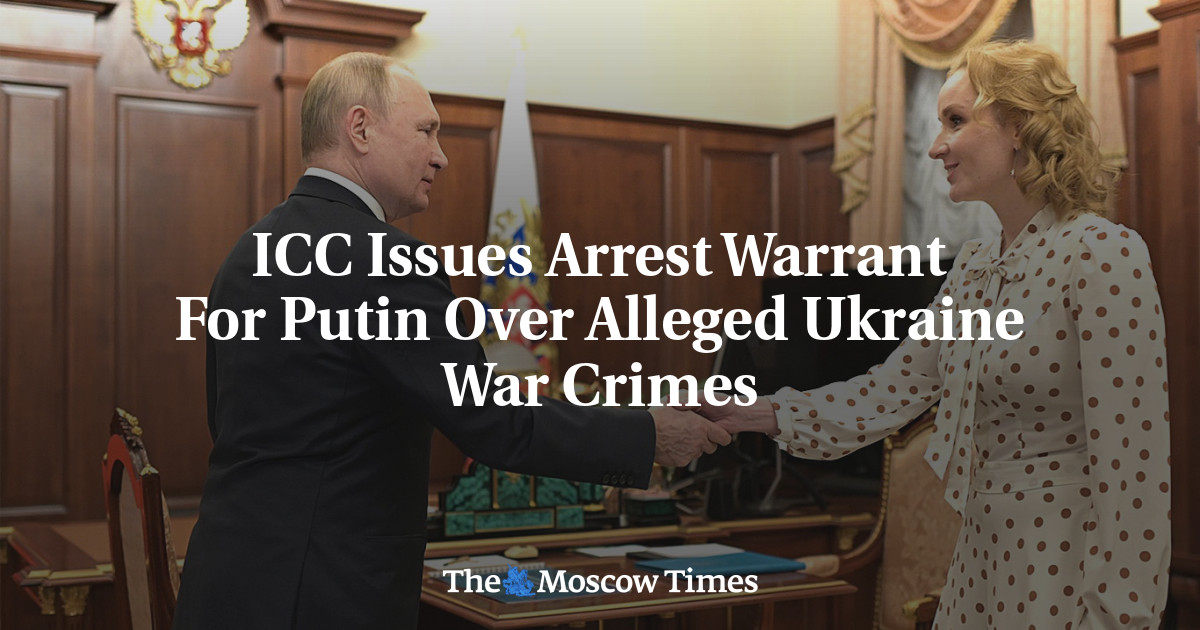 МУС выдал ордер на арест Путина в связи с предполагаемыми военными преступлениями на Украине