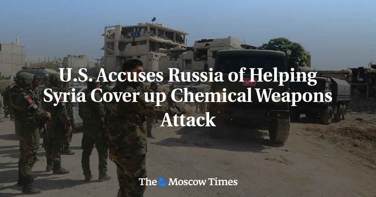 AS menuduh Rusia membantu Suriah menutupi serangan senjata kimia