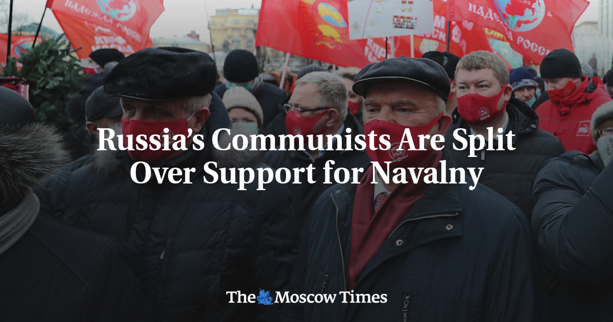 Russia’s Communists Are Split Over Support for Navalny - The Moscow Times