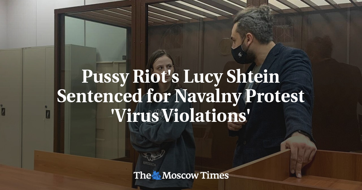 Pussy Riot S Lucy Shtein Sentenced For Navalny Protest Virus Violations The Moscow Times
