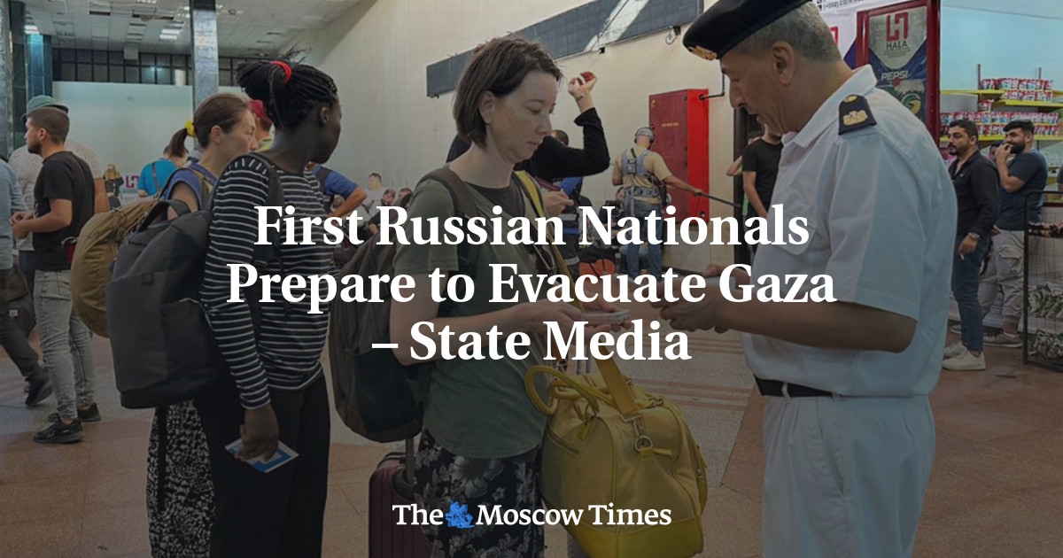 First Russian Nationals Prepare to Evacuate Gaza – State Media