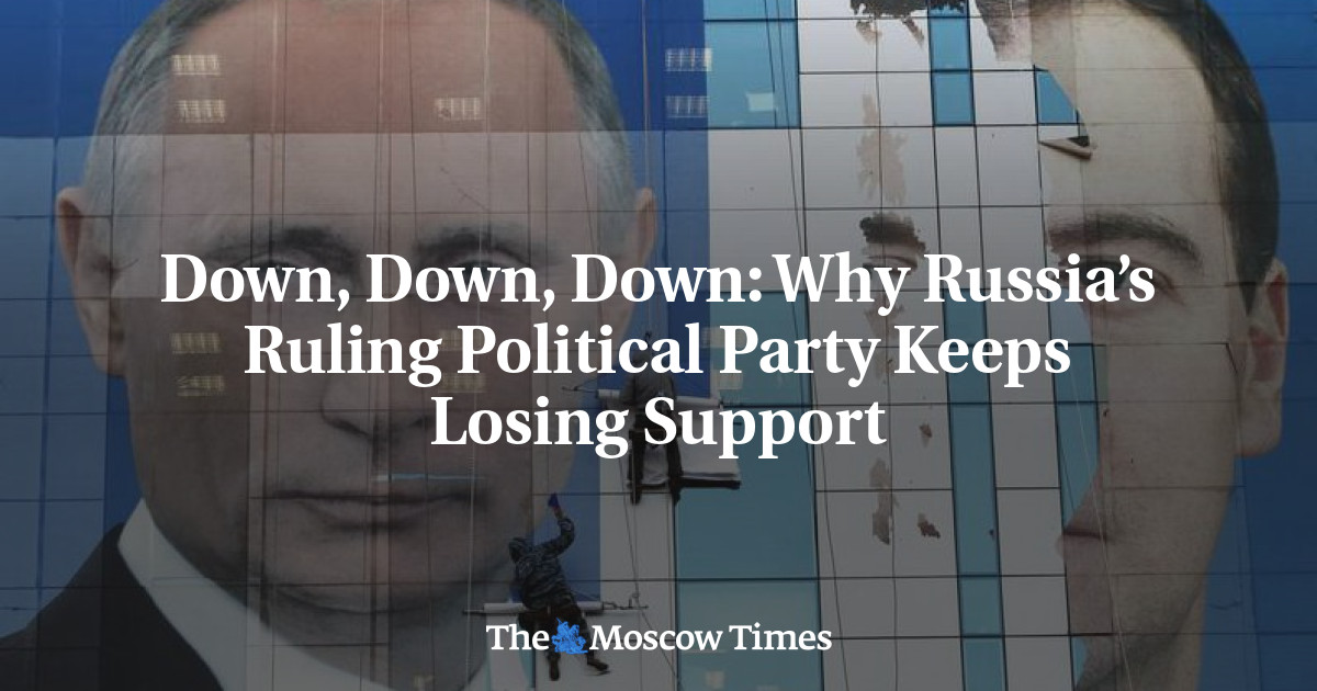 Mengapa partai politik yang berkuasa di Rusia terus kehilangan dukungan