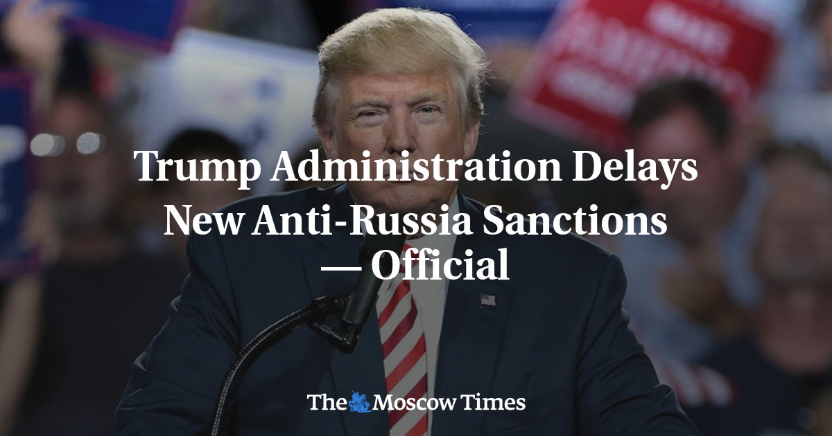 Administrasi Trump Menunda Sanksi Anti-Rusia Baru – Resmi
