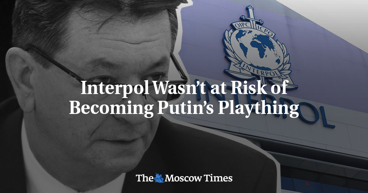 Interpol tidak dalam bahaya menjadi mainan Putin