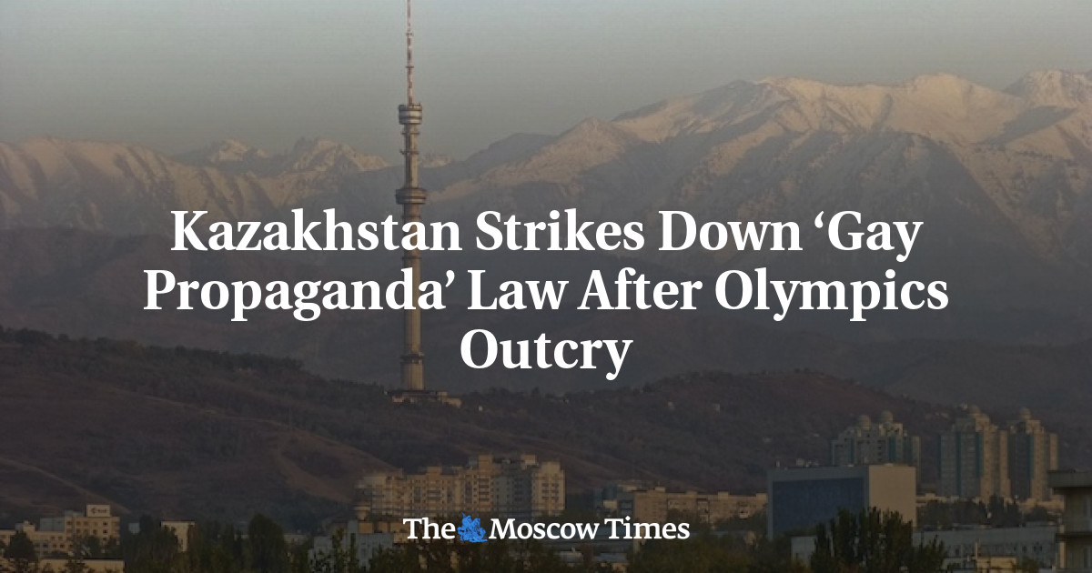 Kazakhstan Menyerang Hukum ‘Propaganda Gay’ Setelah Olimpiade