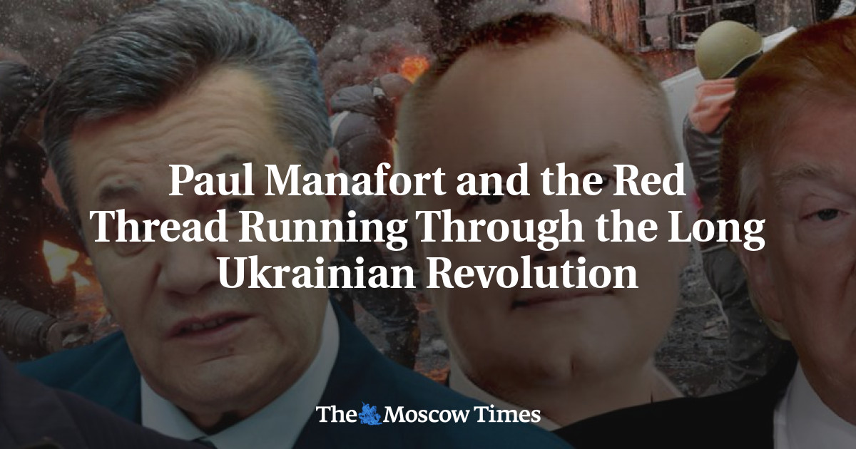 Paul Manafort dan benang merah yang mengalir melalui revolusi Ukraina yang panjang