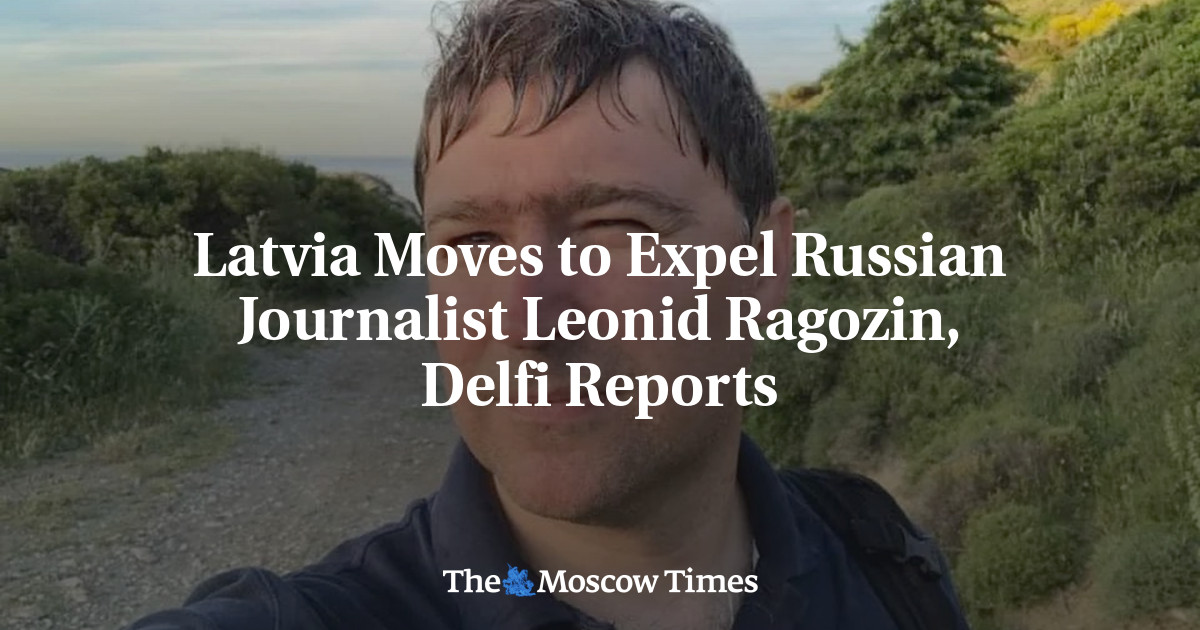 Latvia Moves to Expel Russian Journalist Leonid Ragozin, Delfi Reports