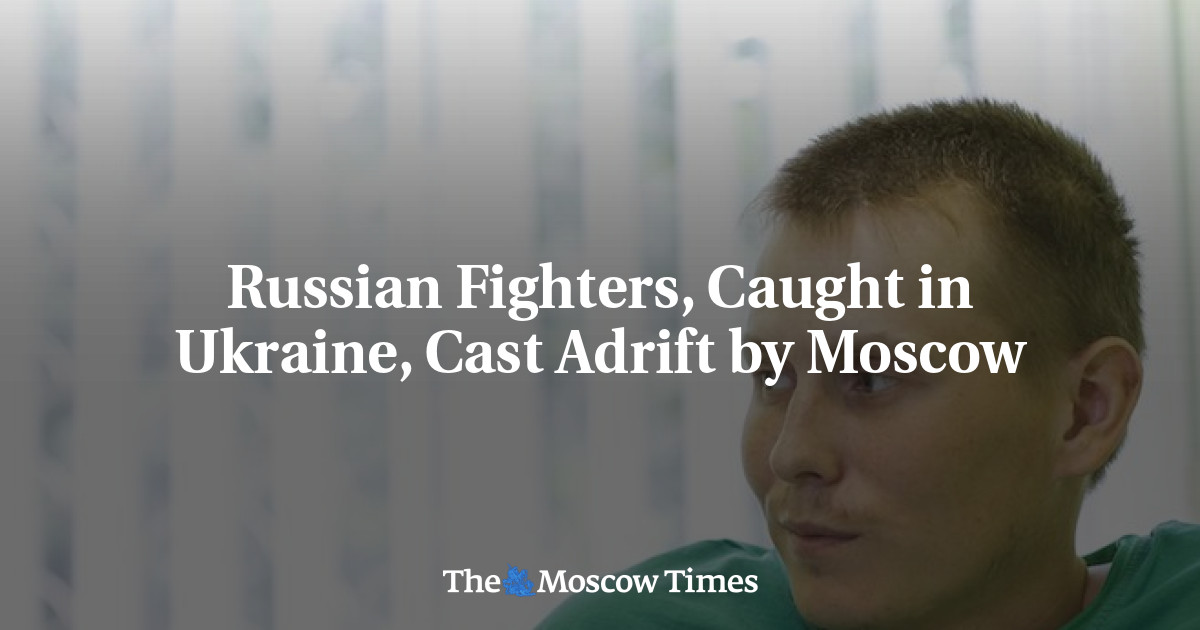Pejuang Rusia, ditangkap di Ukraina, dibuang oleh Moskow