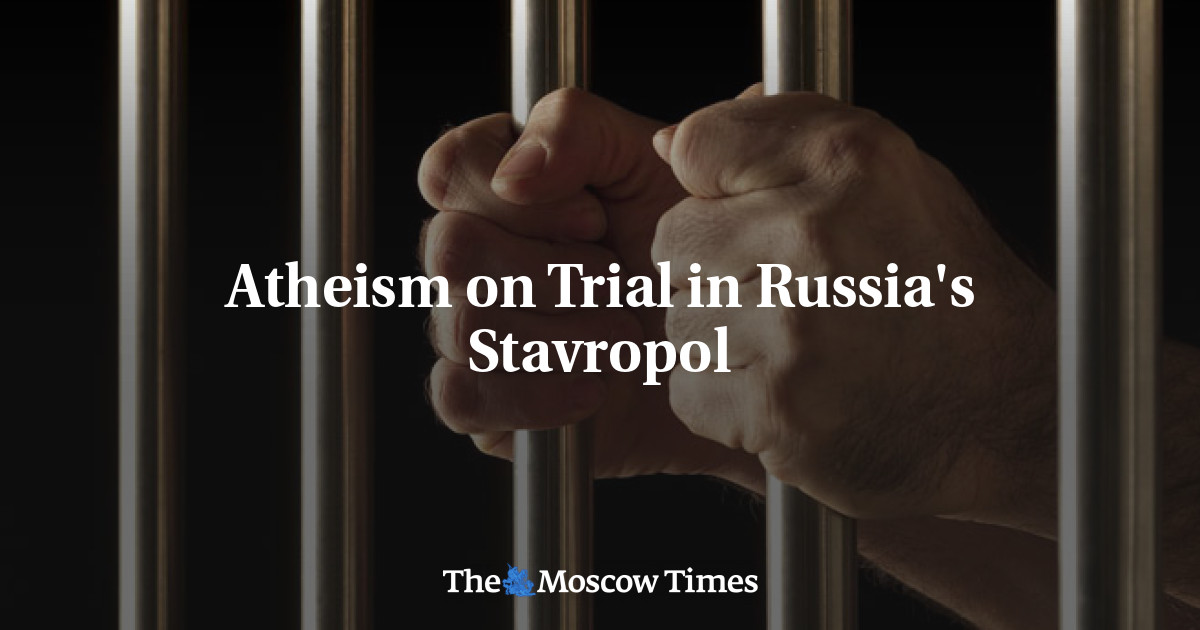 Ateisme diadili di Stavropol Rusia