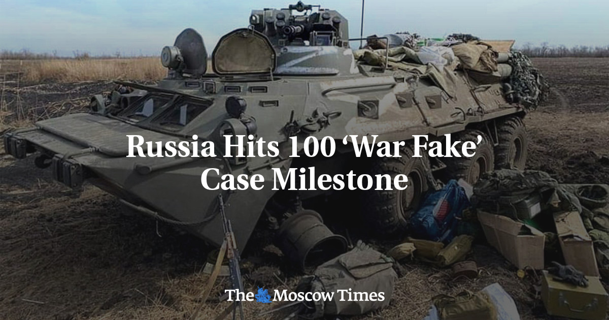 Россия перешагнула рубеж в 100 случаев «фиктивной войны»