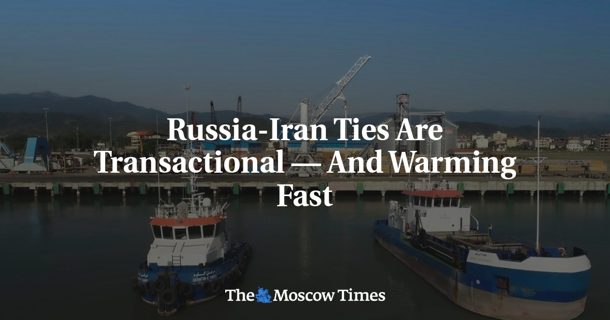 Hubungan antara Rusia dan Iran bersifat transaksional – dan memanas dengan cepat