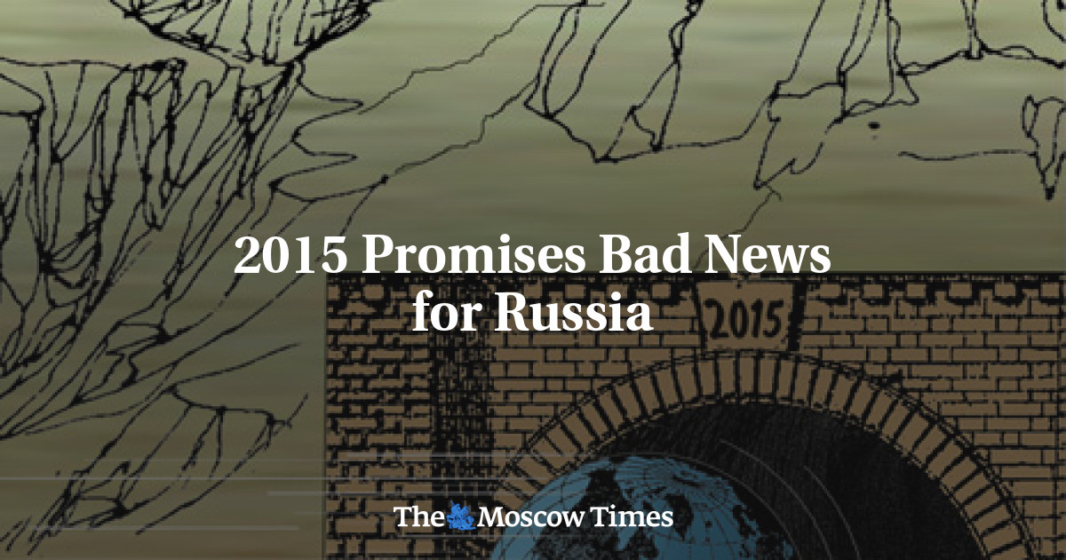 Tahun 2015 menjanjikan kabar buruk bagi Rusia
