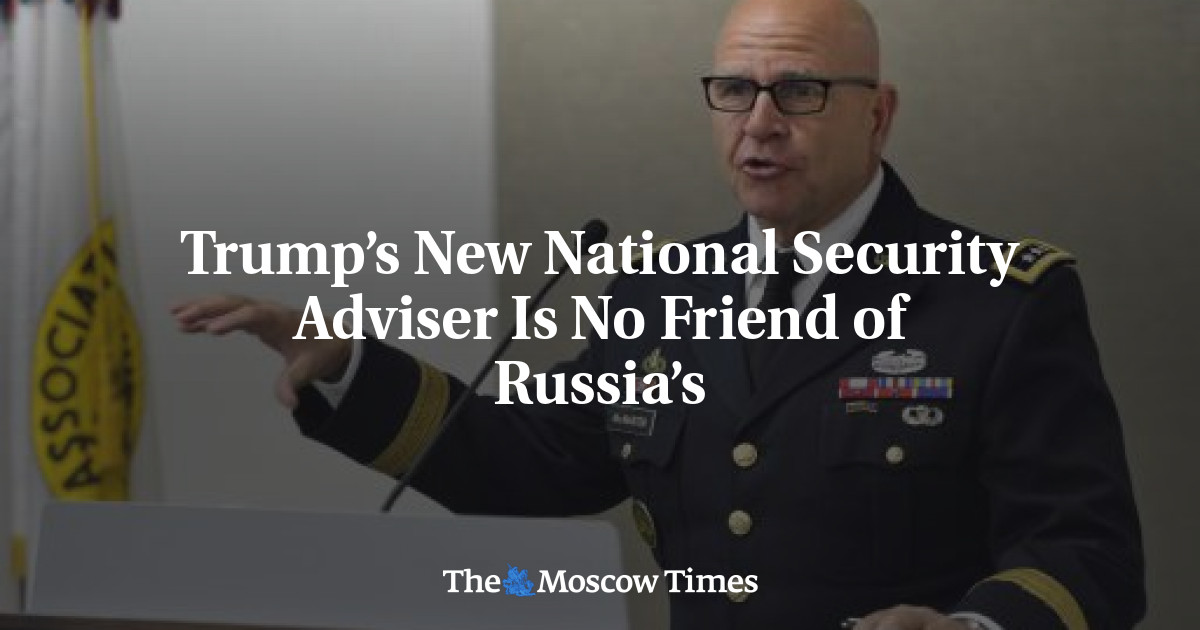 Penasihat keamanan nasional baru Trump bukanlah teman Rusia