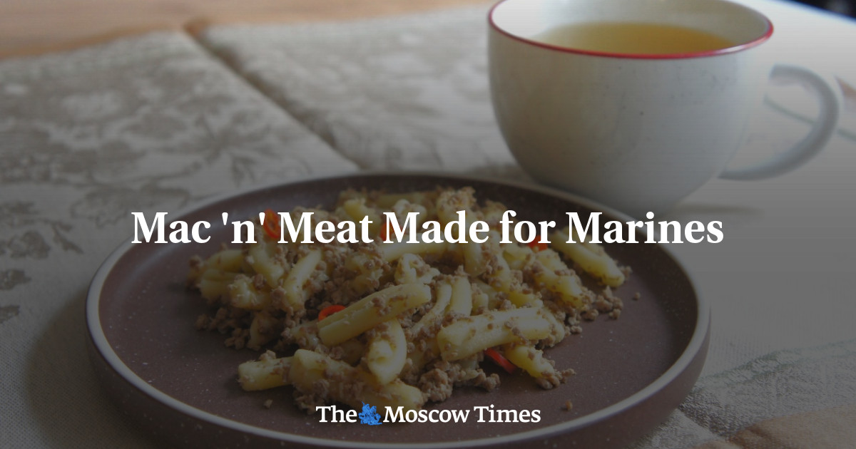Mac 'n' Meat Made for Marines