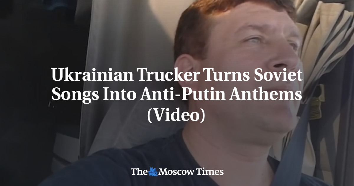 Sopir truk Ukraina mengubah lagu Soviet menjadi lagu anti-Putin (video)