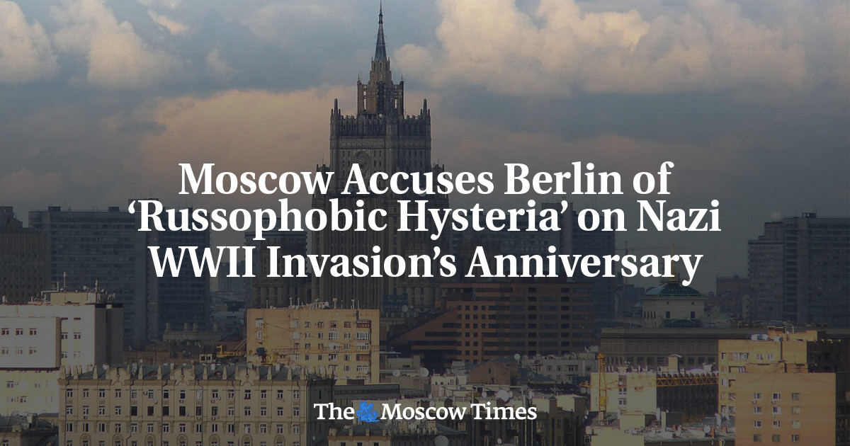 Moskow menuduh Berlin melakukan ‘histeria Russophobia’ pada peringatan invasi Perang Dunia II Nazi