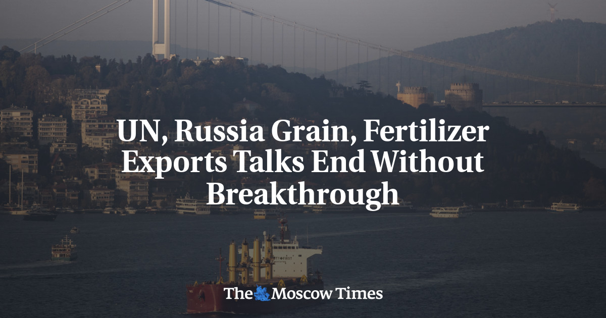 Pembicaraan ekspor Gandum dan Pupuk PBB dan Rusia berakhir tanpa terobosan