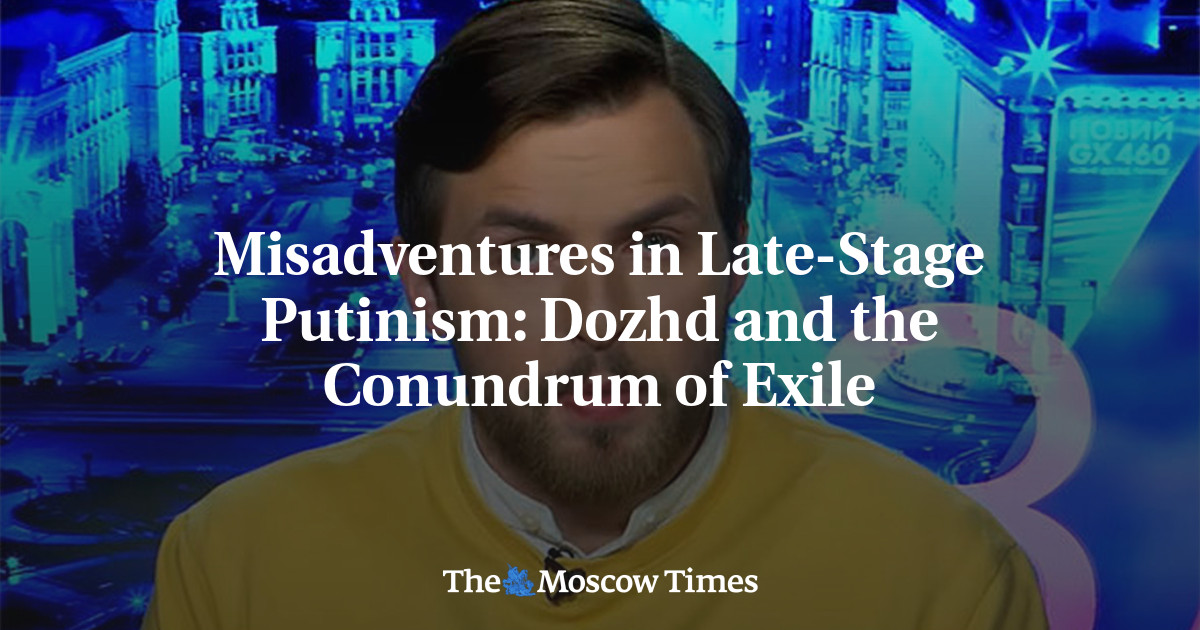 Kecelakaan di Tahap Akhir Putinisme: Dozhd dan Misteri Pengasingan
