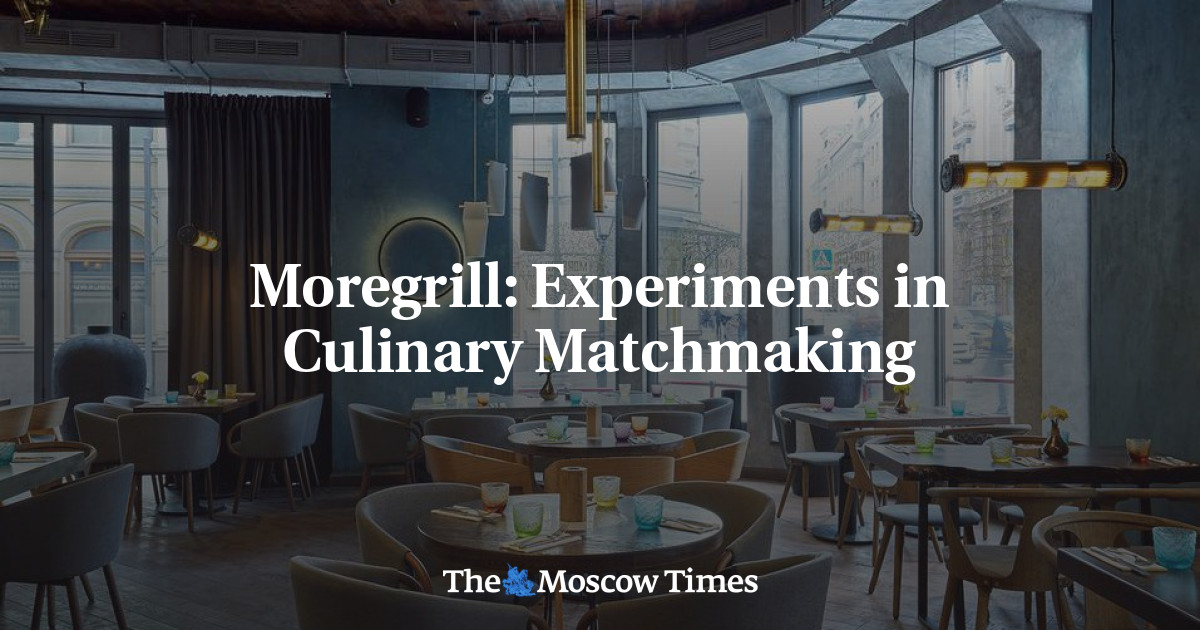 Moregrill: Eksperimen dalam perjodohan kuliner
