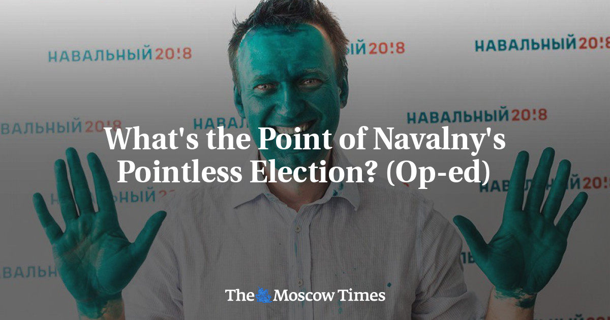 Apa gunanya pemilihan Navalny yang sia-sia?  (Op-ed)