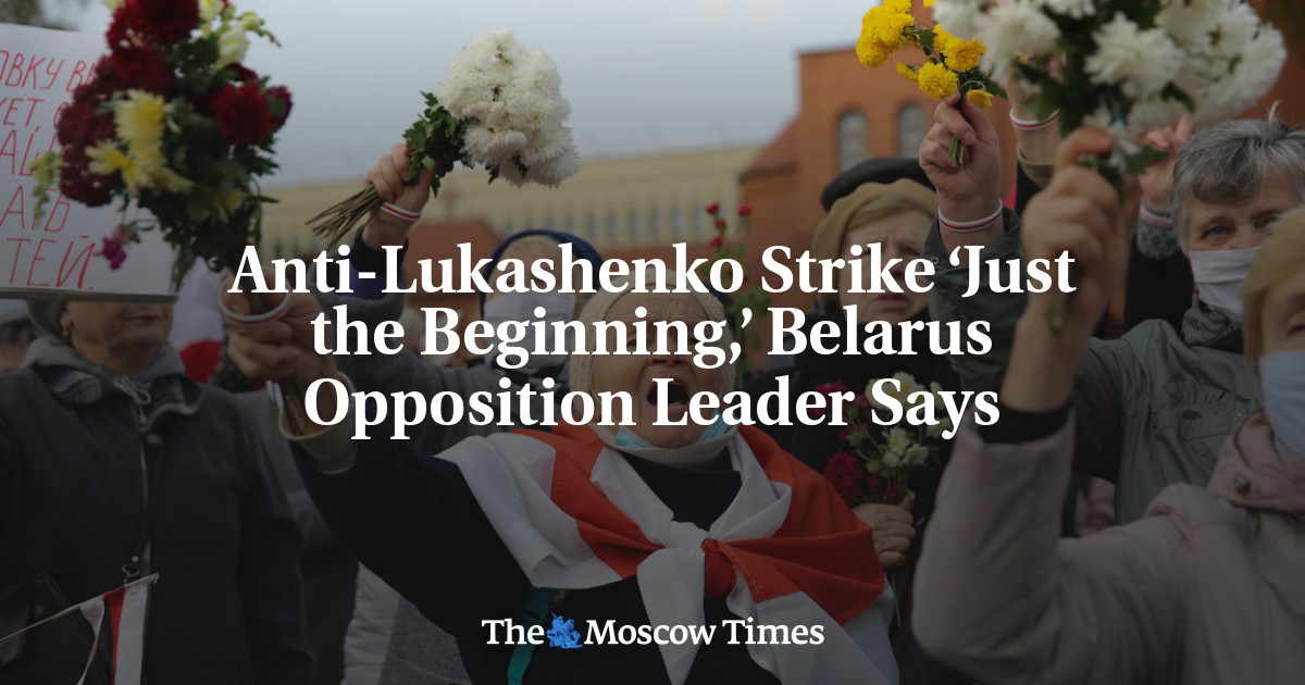 Anti-Lukashenko Strike ‘Just The Beginning,’ Belarus Opposition Leader ...