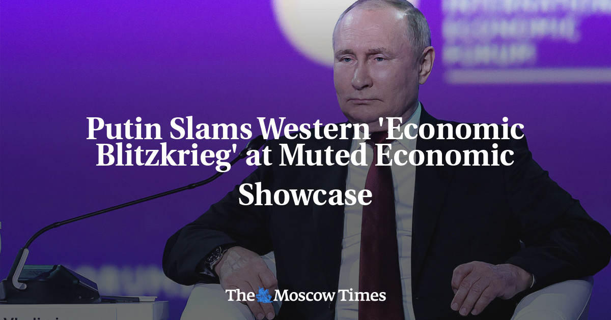 Putin Menyerang ‘Blitzkrieg Ekonomi’ Barat Melawan Showcase Ekonomi yang Dibungkam