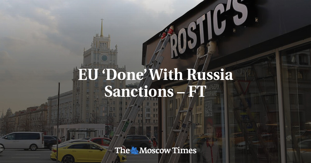 ЕС «покончил» с санкциями против России — FT