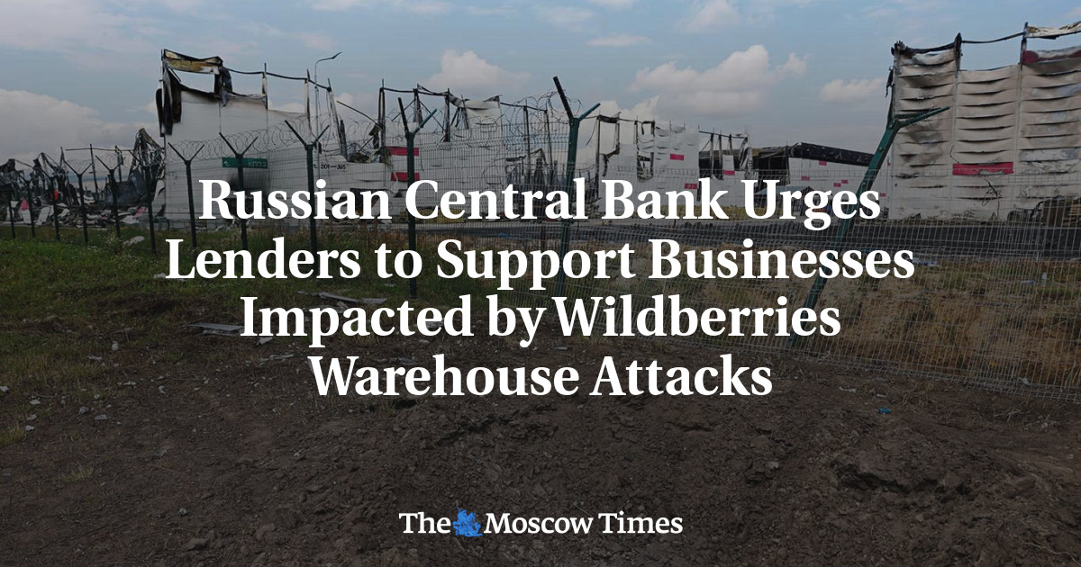 Russian Central Bank Urges Lenders to Support Businesses Impacted by Wildberries Warehouse Attacks