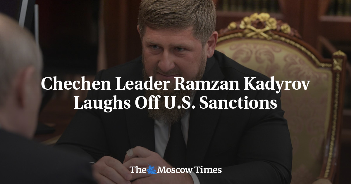 Chechen Leader Ramzan Kadyrov Laughs Off U.S. Sanctions