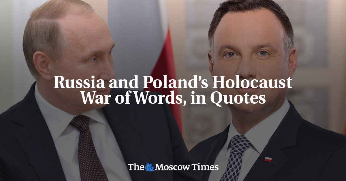 Perang Kata Holocaust Rusia dan Polandia, dalam tanda kutip