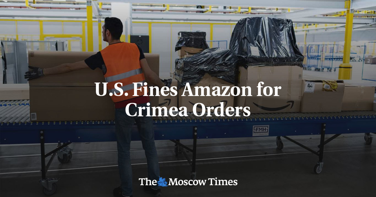 Amazon Fines U.S. Fines Amazon for Crimea Orders - The Moscow Times