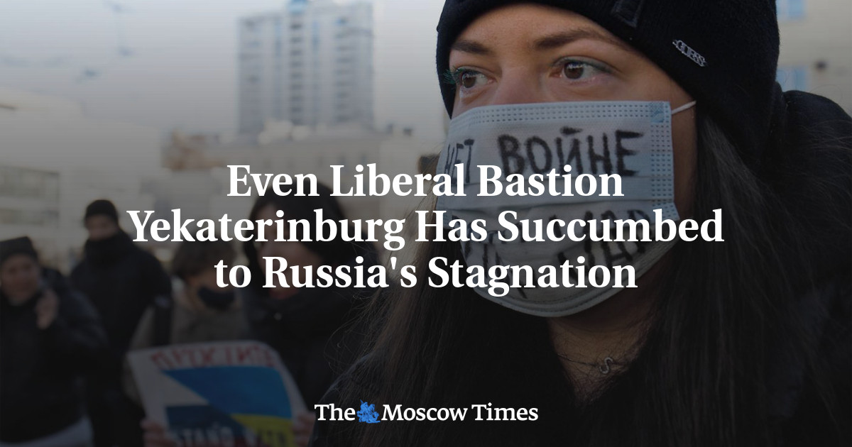 Bahkan benteng liberal Yekaterinburg menyerah pada stagnasi Rusia