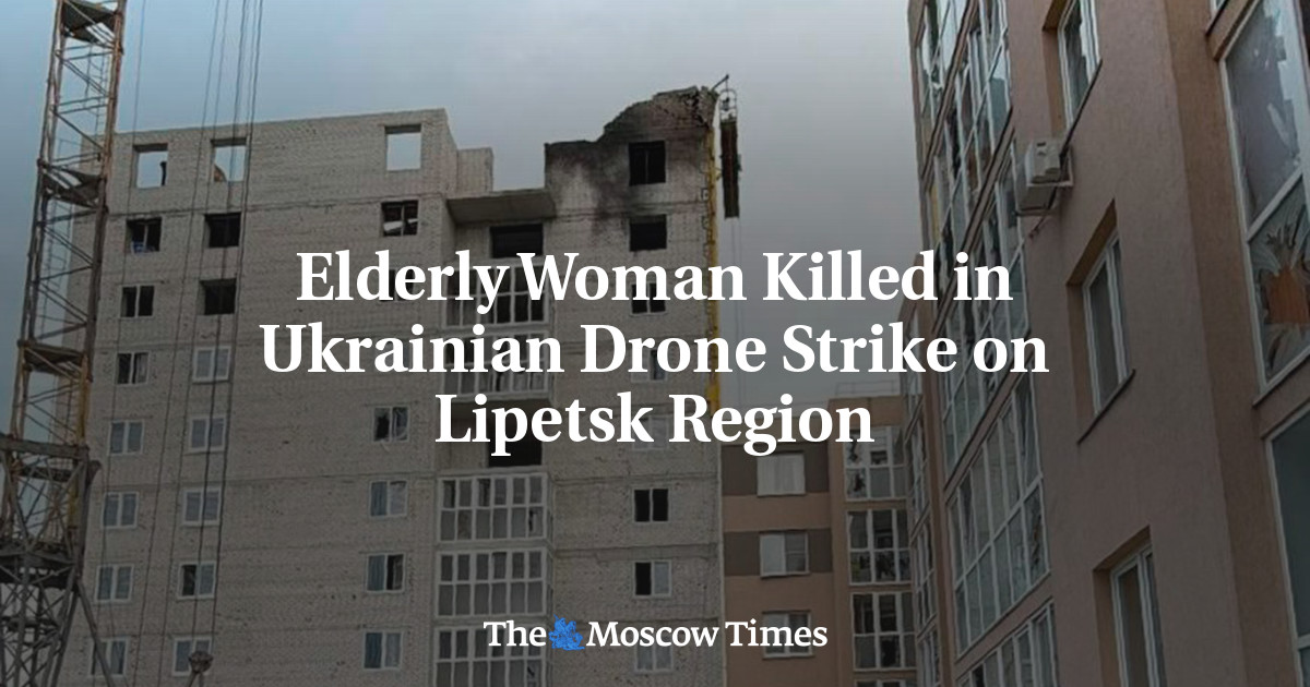 Elderly Woman Killed in Ukrainian Drone Strike on Lipetsk Region - The ...