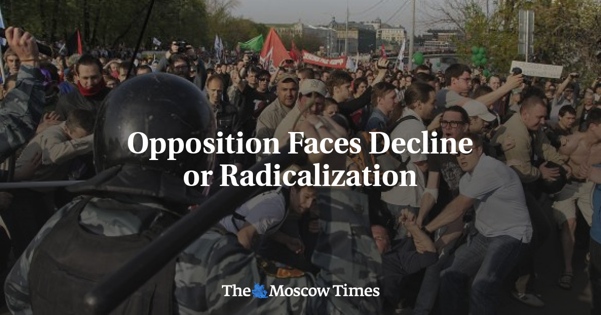 Opposition Faces Decline or Radicalization