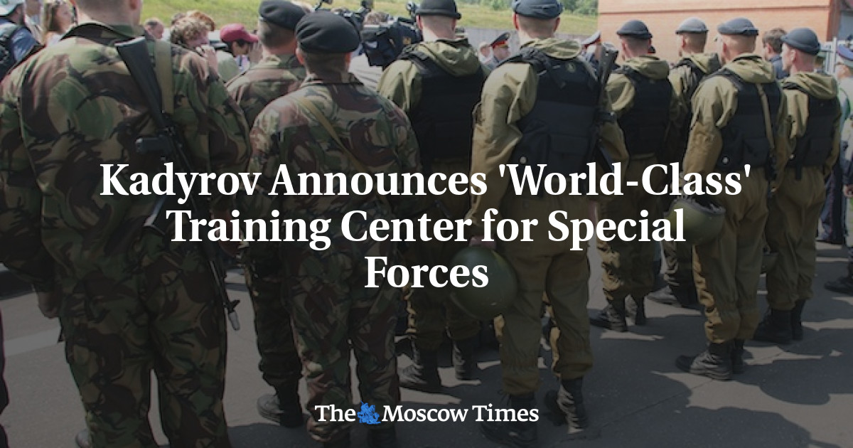 Kadyrov Announces 'WorldClass' Training Center for Special Forces