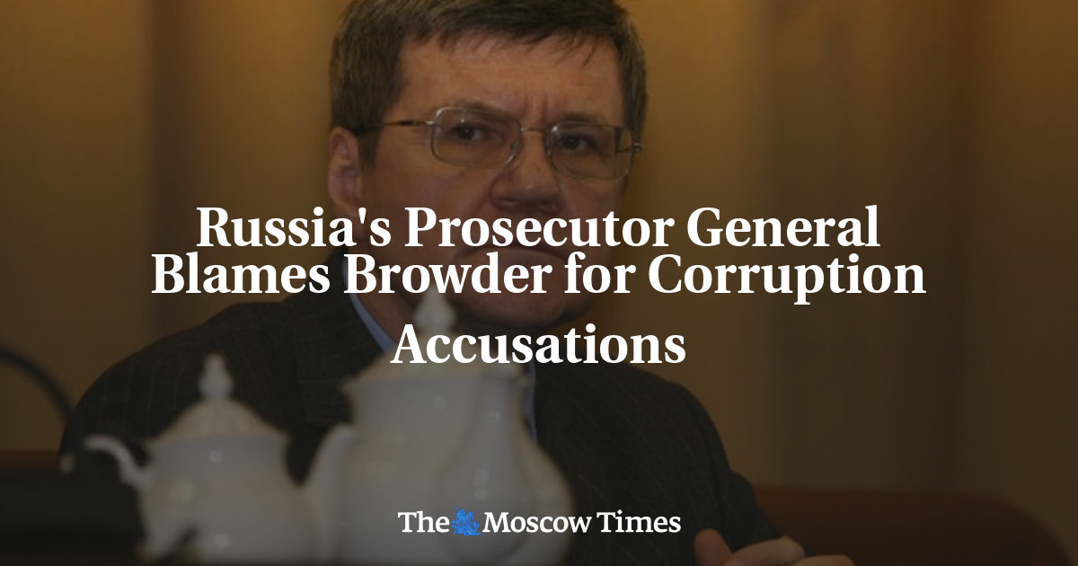 Jaksa Penuntut Umum Rusia Menyalahkan Browder atas Tuduhan Korupsi