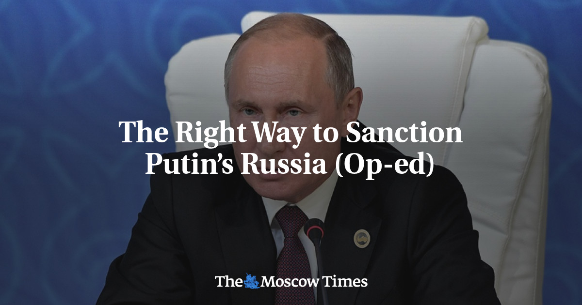 Cara yang Tepat untuk Memberi Sanksi Rusia-nya Putin (Op-ed)