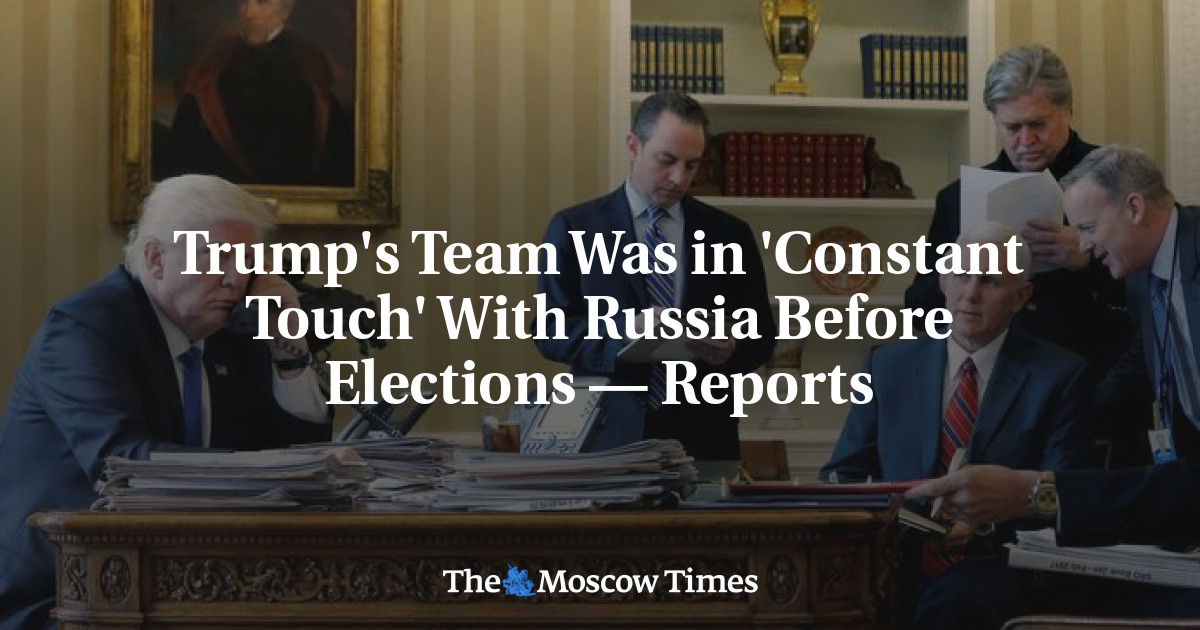 Tim Trump melakukan ‘kontak terus-menerus’ dengan Rusia sebelum pemilihan – laporan